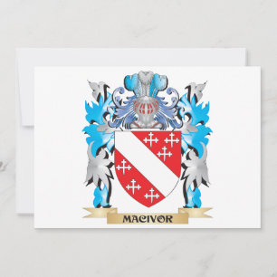 Carte Armoiries de Macivor - Armoiries de la famille