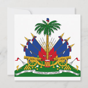Carte Armoiries haïtiennes (Haïti)