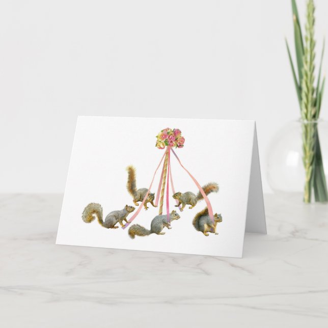 Carte Around the Maypole (Devant)