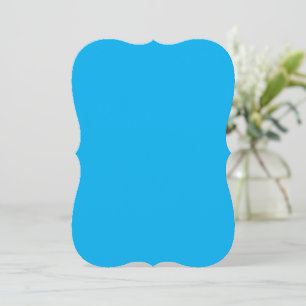 Carte Arrière - plan bleu cyan solide