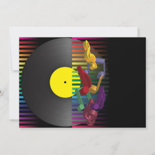 Carte Arrière - plan du parti rétro