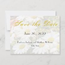 Arrière - plan marguerite Jaune Script Enregistrer