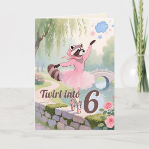 Carte Art à peinture sur fil Ballerine voilée Age Anni