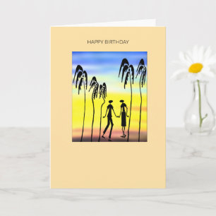 Carte Art africain Awesome Silhouette Amateurs Anniversa