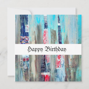 Carte Art Anniversaire