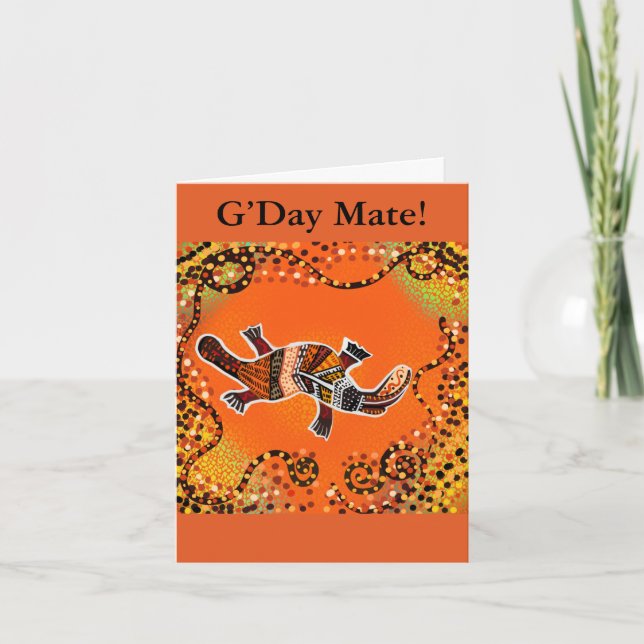 CARTE ART AUSTRALIE                 (Devant)