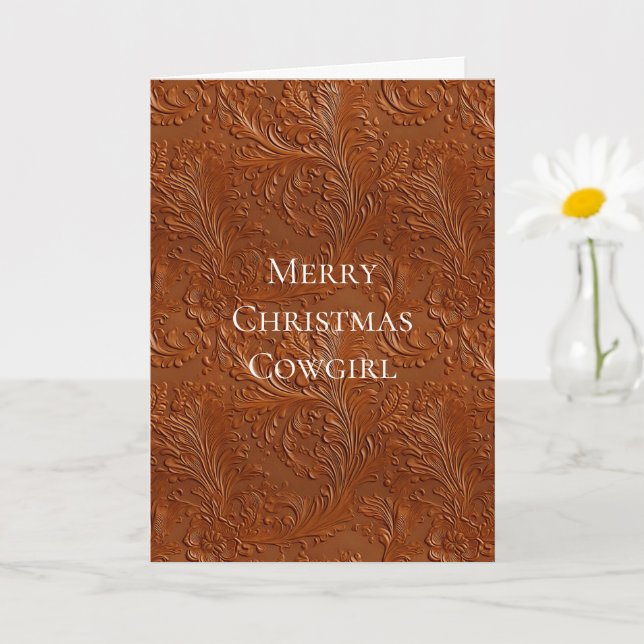 Carte Art Brown occidental (Petite plante)