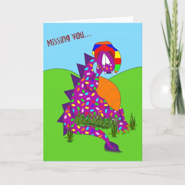 Carte Art Card, "Missing You", oeuvre originale (Devant)