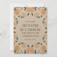 Art de bordure de fête d'anniversaire de fruit de
