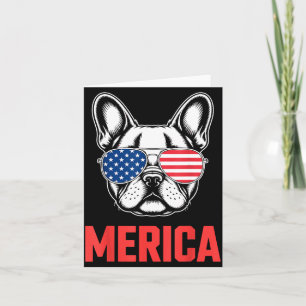 Carte Art de Bouledogue Français Cool pour Hommes Femmes