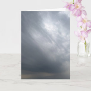 Carte Art de ciel orageux gris dramatique