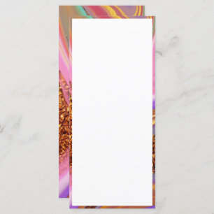 Carte art de couleur vibratoire