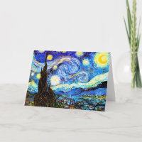 Art de nuit Van Gogh Starry