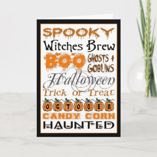 Carte Art du métro d'Halloween