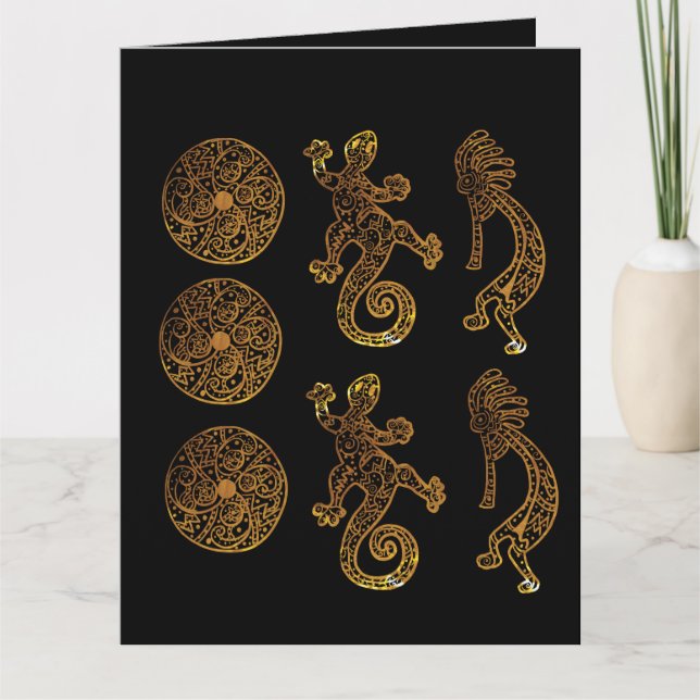 Carte Art Kokopelli (Devant)