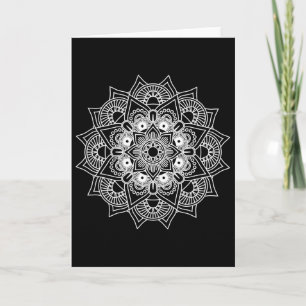 Carte Art Mandala Géométrie Sacrée Géométrique Spirituel