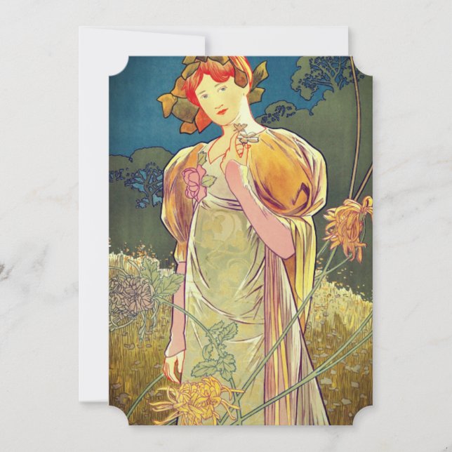 Carte Art nouveau (Devant)