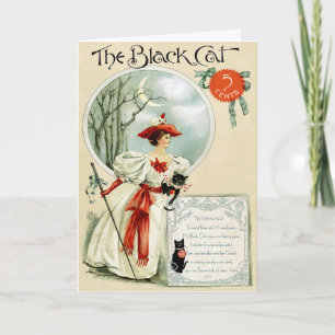 CARTE ART NOUVEAU HALLOWEWEEN