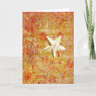 Carte Art numérique étoile