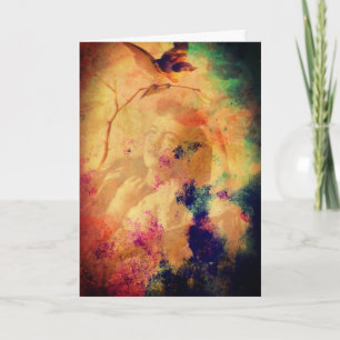 Carte Art numérique Lady Carnet