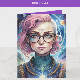 Carte Art pour enfants Indigo   Indigo Adult Art   Vide