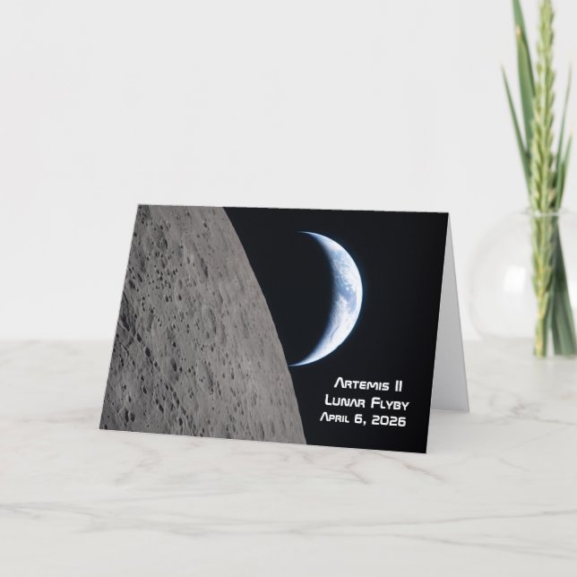 Carte Artemis II Lunar Flyby (Devant)