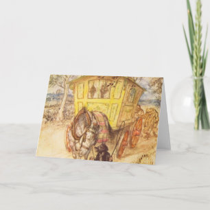 Carte Arthur Rackham - Le Vent Dans Les Saules