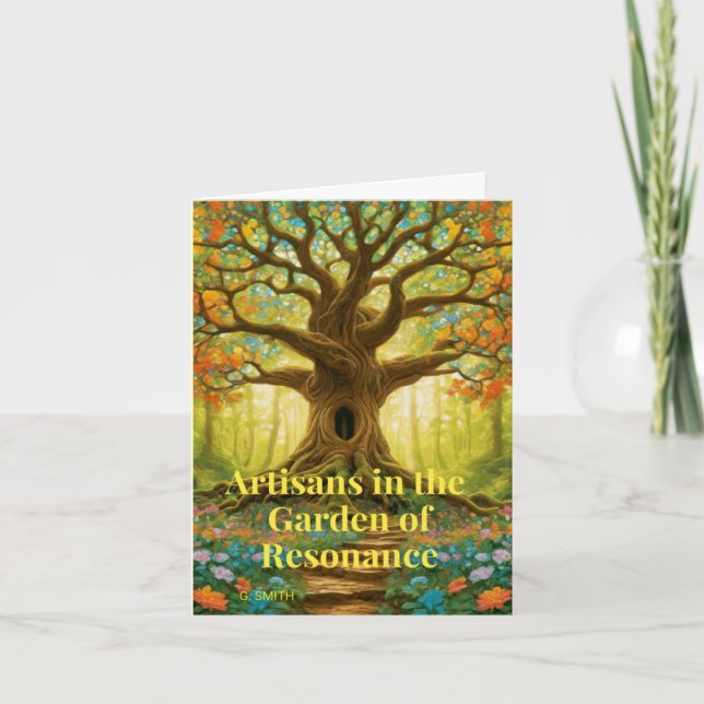 Carte Artisans in the Garden of Resonance (Devant)