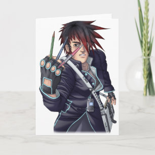 Carte Artiste de Manga d'Anime