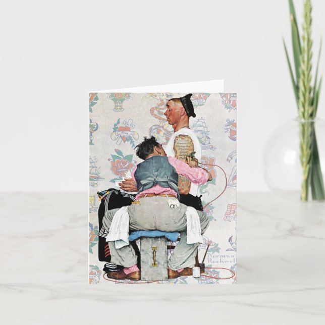 Carte Artiste du tatouage (Devant)