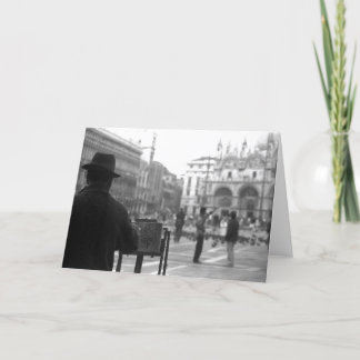 Carte Artiste Venise Italie