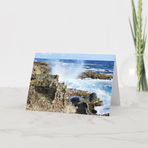 Carte Aruba, île mer des Caraïbes