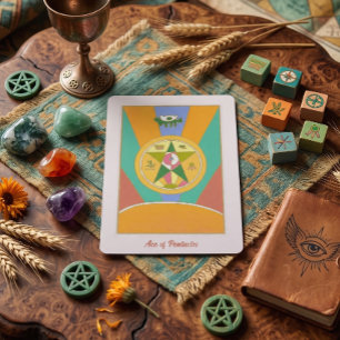 Carte As de Pentacles