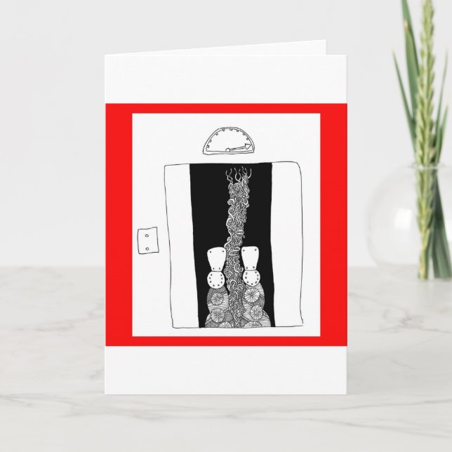 Carte ascenseur (Devant)