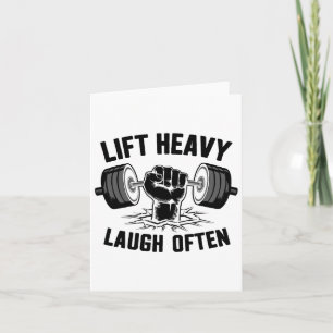 Carte Ascenseur Lourd Rire Souvent Poids Poids Levante B
