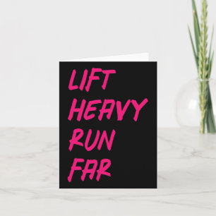 Carte Ascenseur Lourd Run Loin Hybrid Sport Fitness Runn