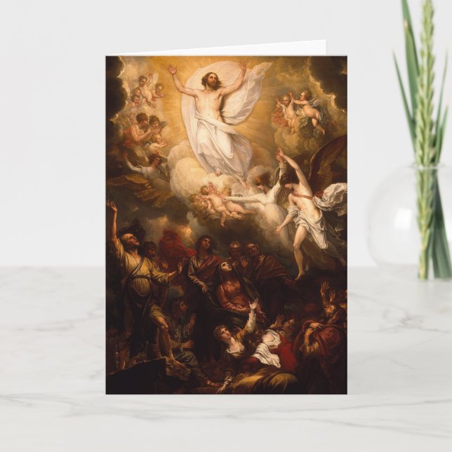 Carte Ascension du Christ avec les anges (Devant)