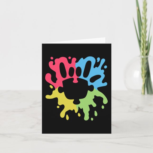 Carte ASL Love Sign Autisme non verbal Support Sensibili (Devant)
