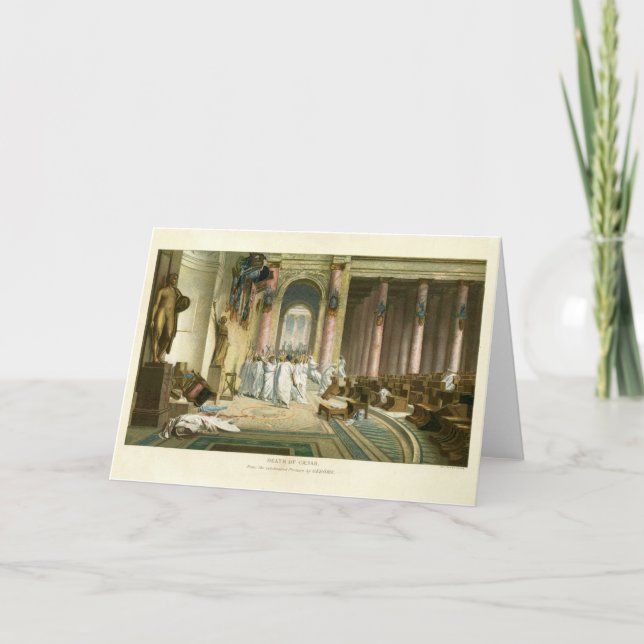 Carte Assassinat de Jules César (Devant)