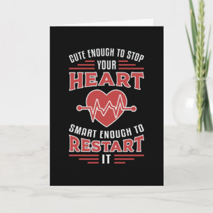 Carte Assez Mignonne Pour Arrêter Votre Ambulance Paramè