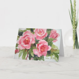 Carte assez rose 234 de roses