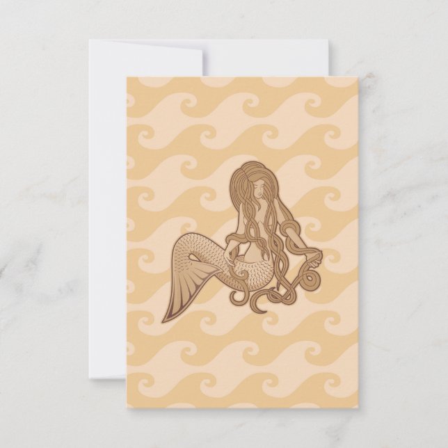 Carte Assis Sirène (Devant)