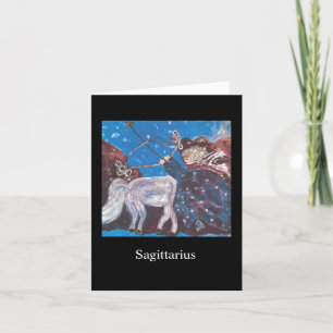 Carte Astrologie Horoscope Sagittarius