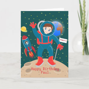 Carte Astronaute