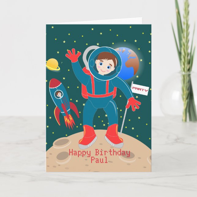 Carte Astronaute (Devant)
