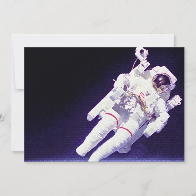 Carte Astronaute des États-Unis (Devant)