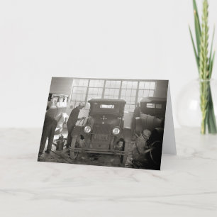 Carte Atelier de carrosserie, 1926