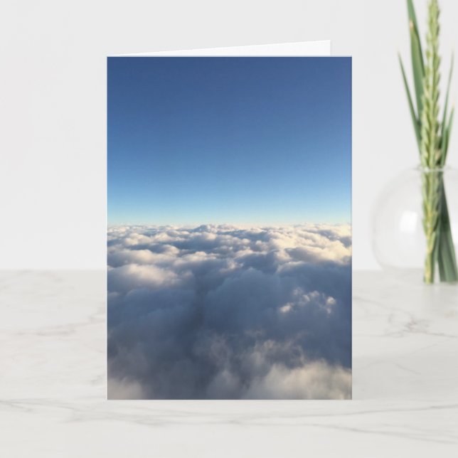 Carte athée de condoléance de coucher du soleil (Devant)