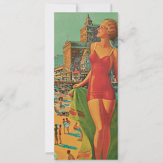 Carte Atlantic City Resort, Pennsylvania Railroad Travel (Devant)