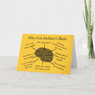 Carte Atlas du cerveau d'un architecte